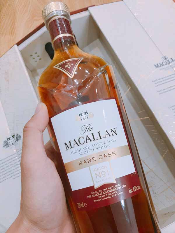 Hình Ảnh Rượu Macallan Rare Cask No.1 2018