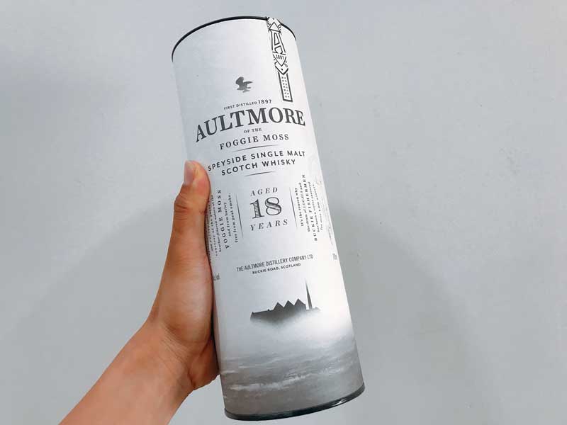 Hình Ảnh Rượu Whisky Aultmore 18 Năm